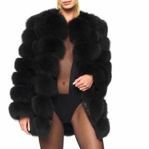 Fox fur coat